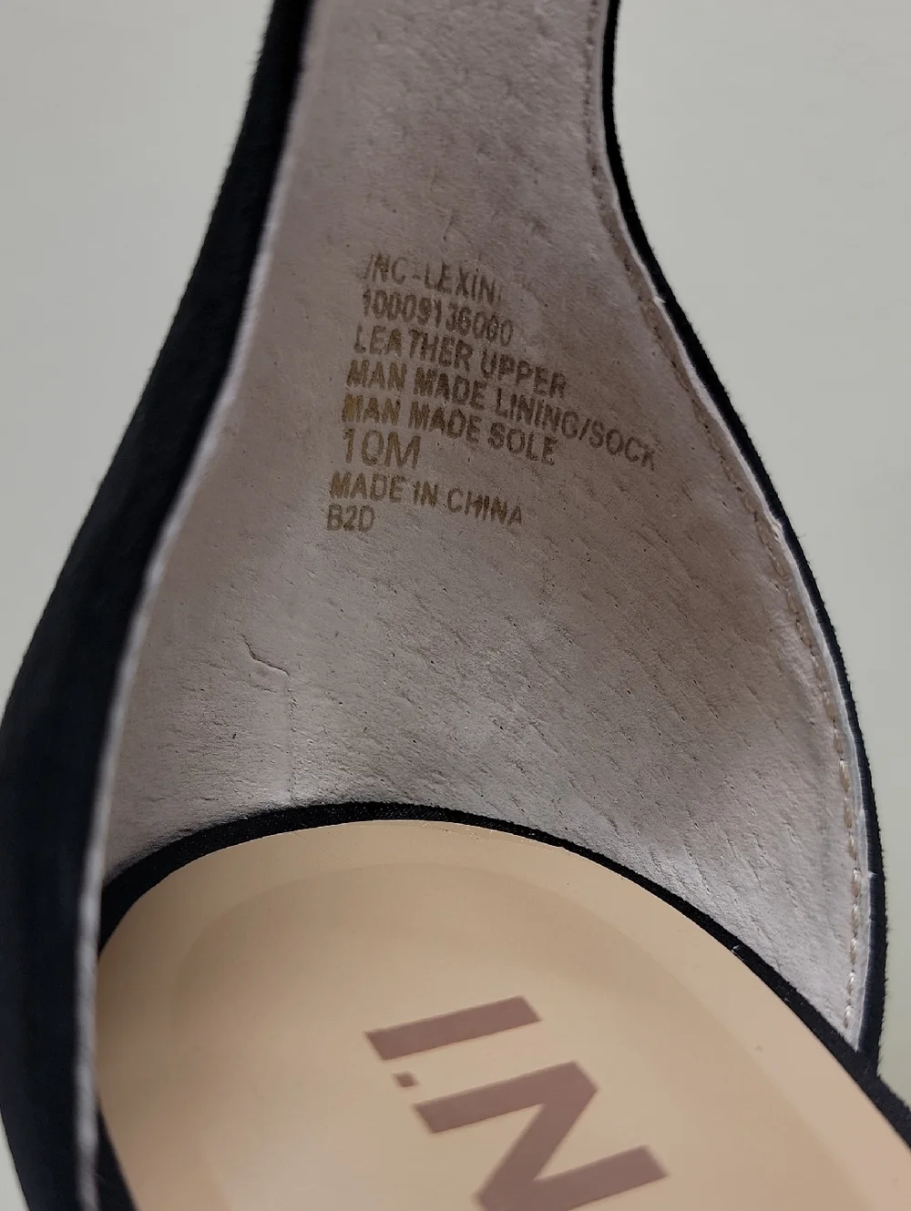 INC INTERNATIONAL CONCEPTS NEW IN BOX BLACK SUEDE DRESSY BLOCK HEEL SANDALS SZ10